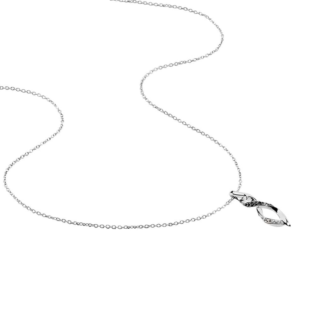 Collana Silver Shine Argento Rodiato Cubic Zirconia - Collane Donna | Stroili