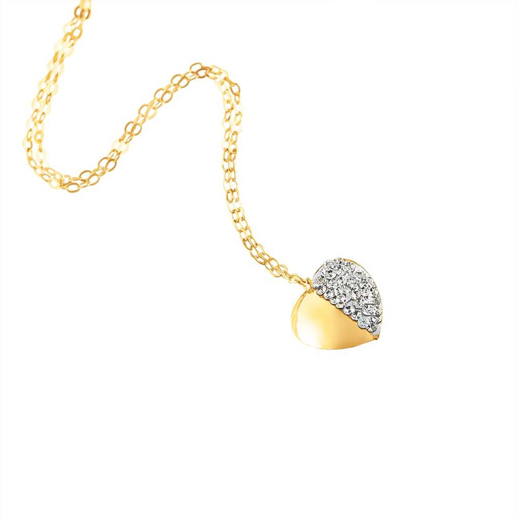 Collana Christelle Oro Giallo Cristallo - Collane Donna | Stroili