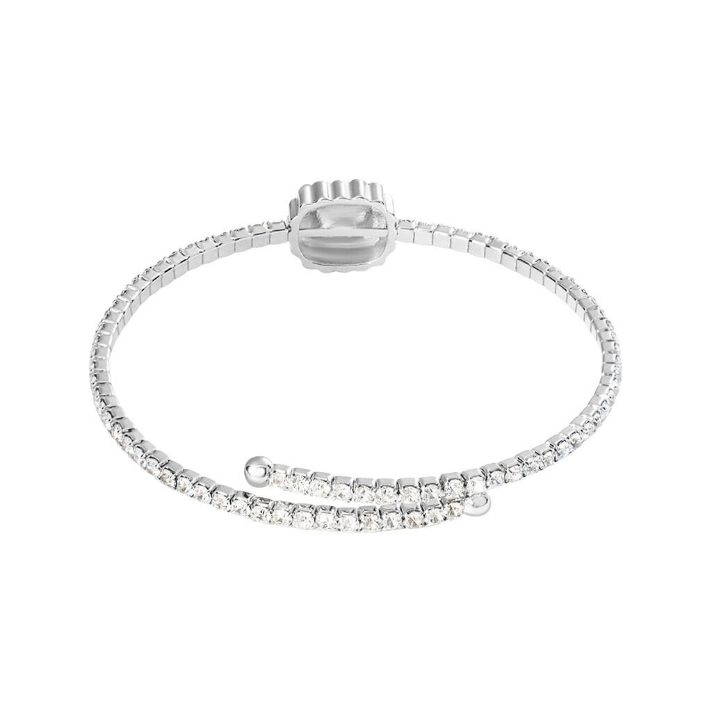 Bangle Romantic Shine Metallo Cristallo - Bracciali Rigidi Donna | Stroili