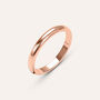 Fede Francesina 2.5 mm Oro Rosa