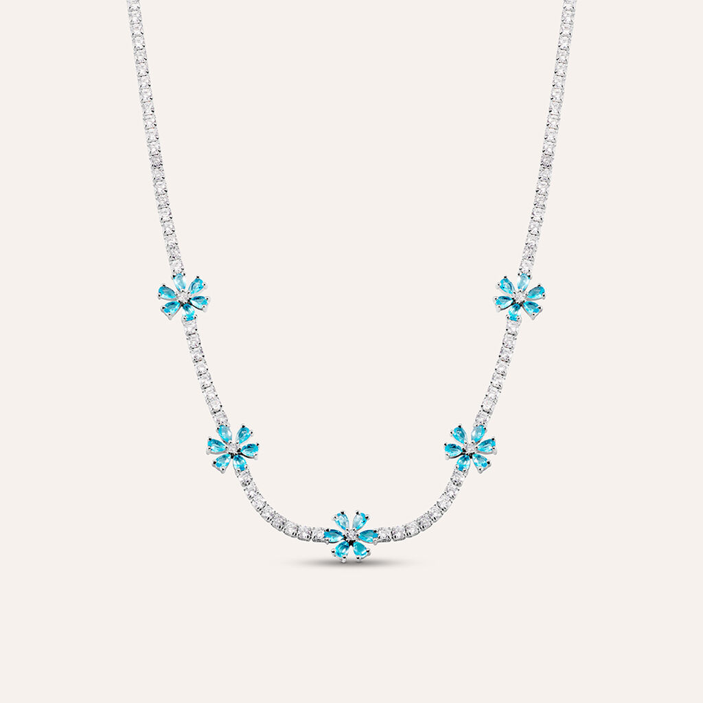 Collana Romantic Shine Ottone Cristallo