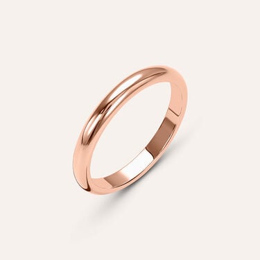 Fede Francesina 2.5 mm Oro Rosa