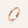 Fede Francesina 2.5 mm Oro Rosa
