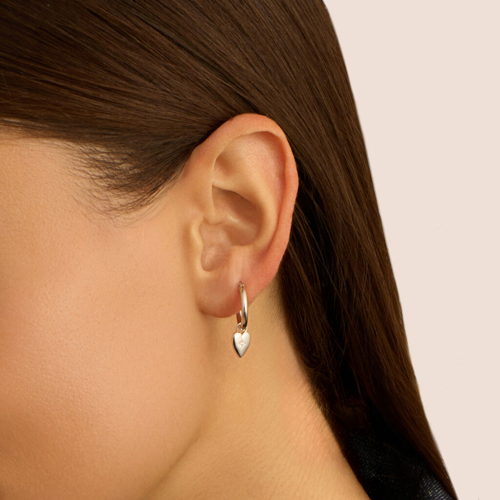 Charm Silver Moments Argento Rodiato Cubic Zirconia