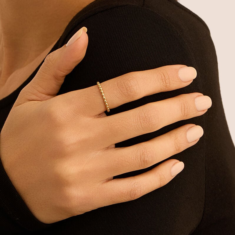 Anello Fantasia Radiance Acciaio Dorato - Anelli Donna | Stroili