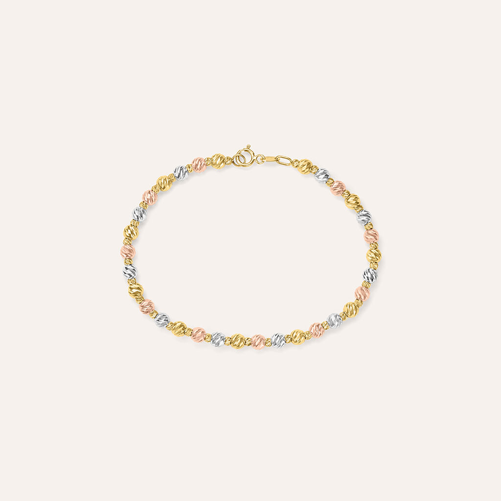 Bracciale Golden Lover Oro Tricolore