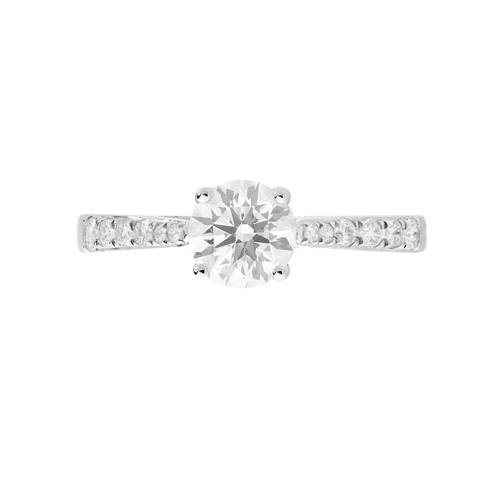 Anello Solitario Diamade Oro Bianco Diamante Lab-Grown - Anelli con Pietre Donna | Stroili