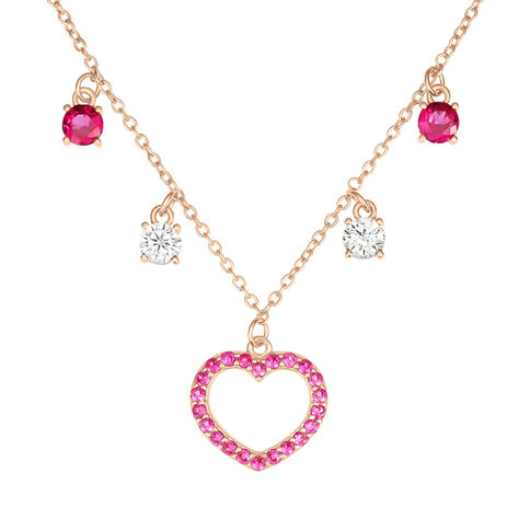 Collana Silver Rainbow Argento Rosa Cubic Zirconia - Collane Donna | Stroili