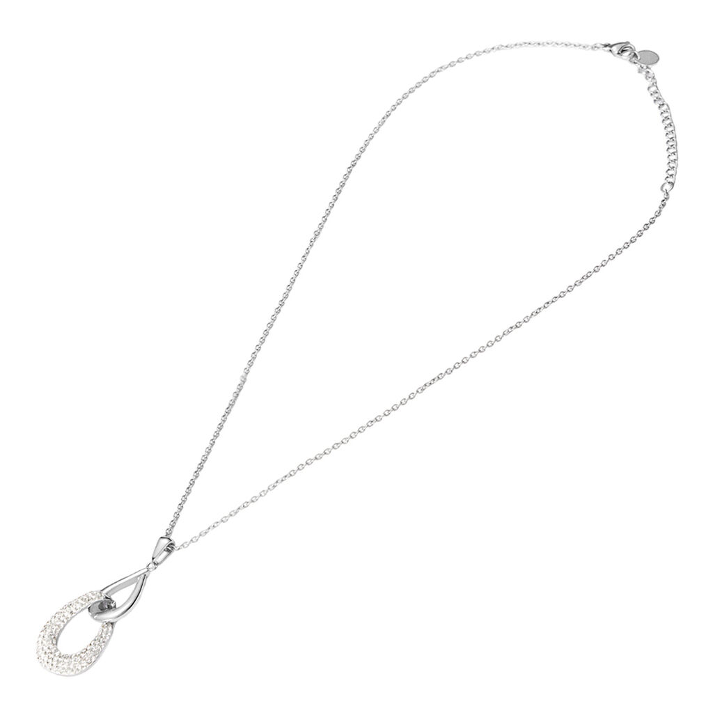 Collana Lady Phantasya Acciaio Cristallo - Collane Donna | Stroili