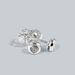 Orecchini Lobo Punto Luce Firmamenti Oro Bianco Diamante - Orecchini a Lobo Donna | Stroili