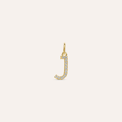 Pendente Poème Oro Giallo Cubic Zirconia - Ciondoli Donna | Stroili