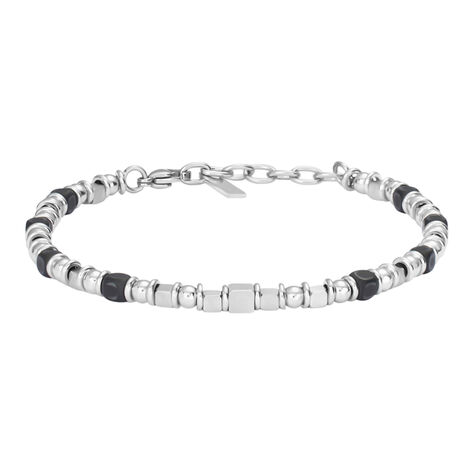 Bracciale Man Code Acciaio Ematite - Bracciali Uomo | Stroili