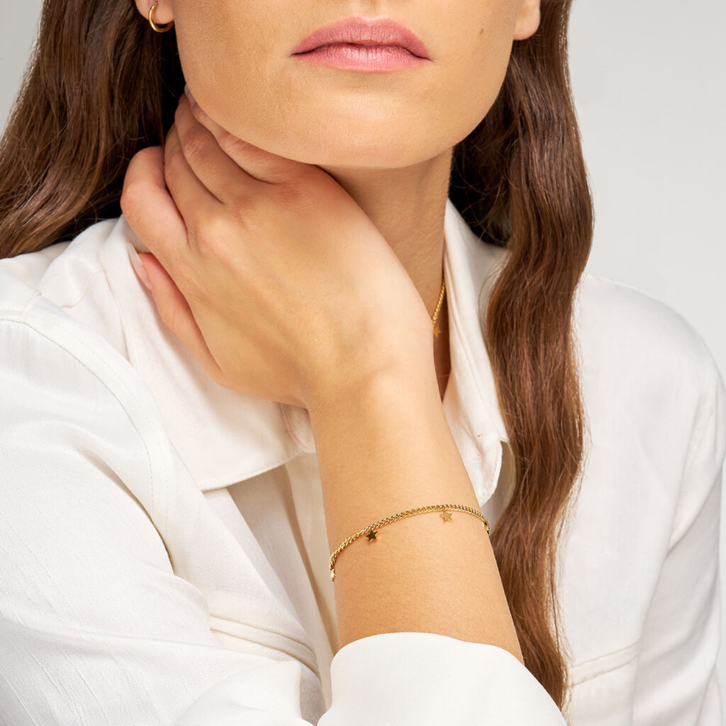 Bracciale Radiance Acciaio Dorato