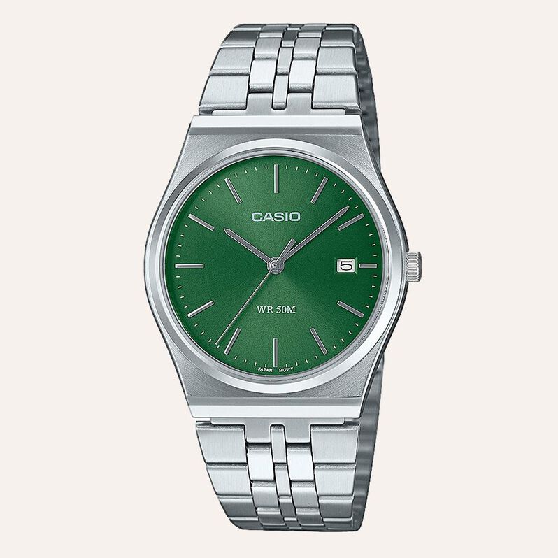 Orologio Al Quarzo Casio Collection Mtp-b145d-3avef - Orologi con Datario Unisex | Stroili