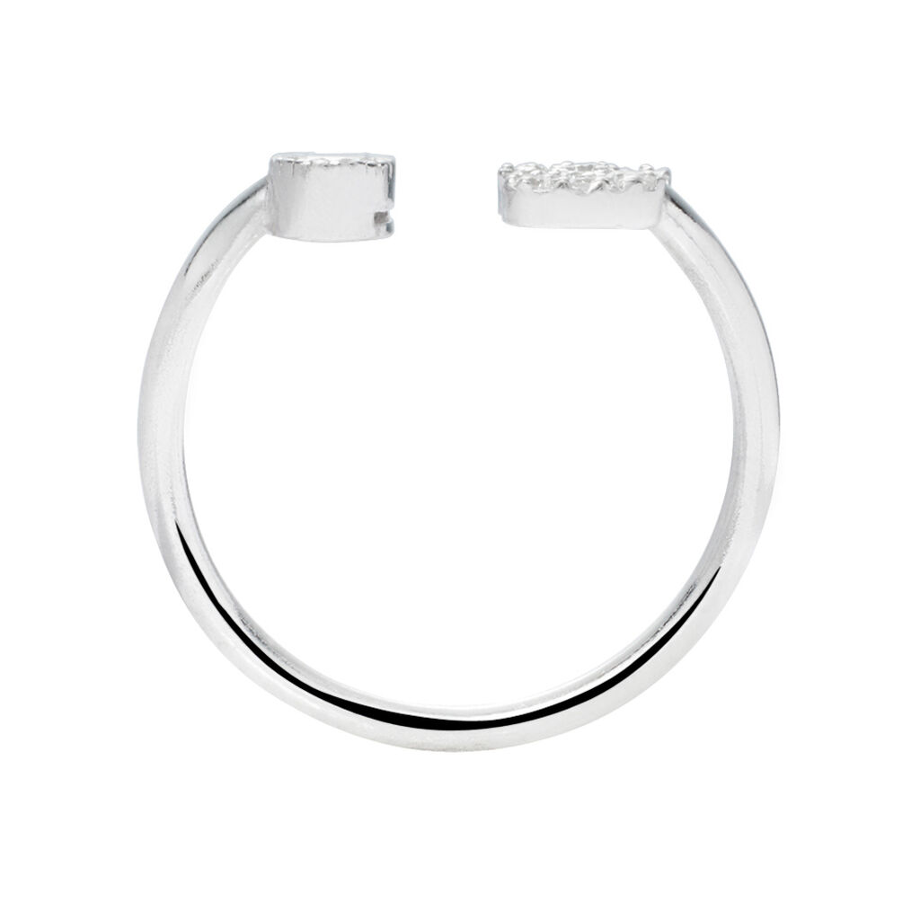 Anello Fantasia Silver Moments Argento Rodiato Cubic Zirconia - Anelli con Pietre Donna | Stroili