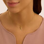 Pendente Love Beats Argento Dorato