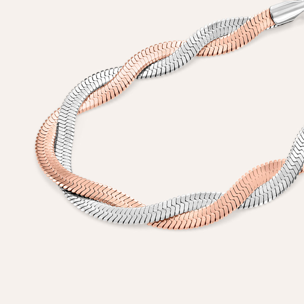 Bracciale Lady Code Acciaio Bicolore - Bracciali Donna | Stroili