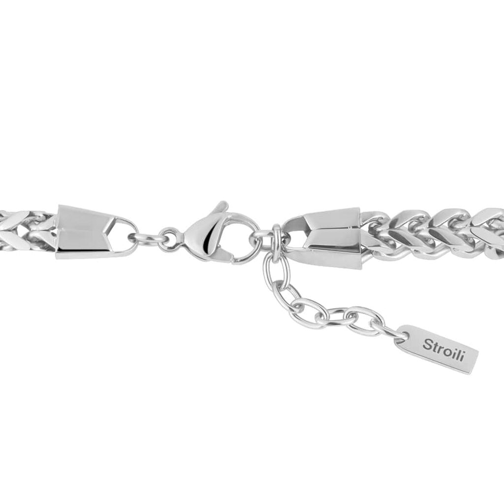 Bracciale Catena Man Code Acciaio - Bracciali Uomo | Stroili