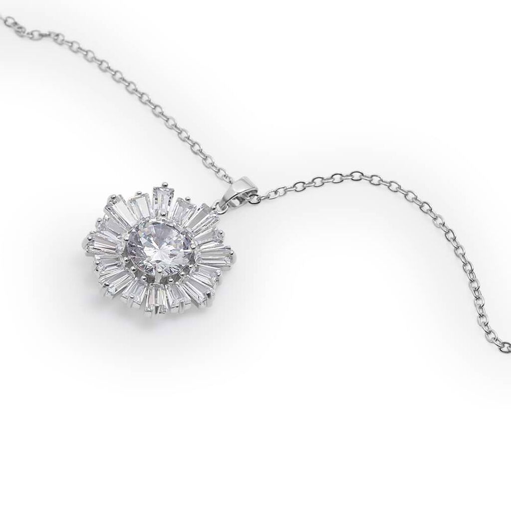 Collana Romantic Shine Metallo Cristallo - Collane Donna | Stroili