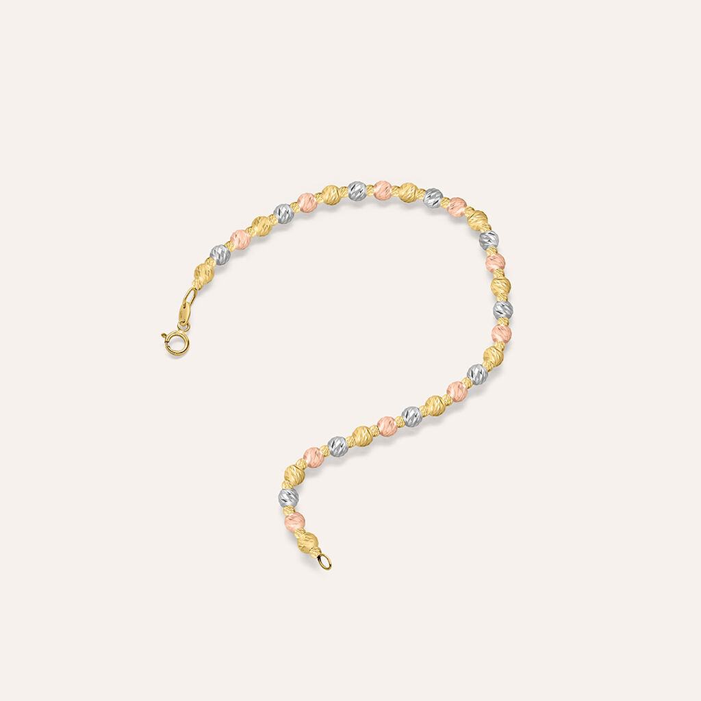 Bracciale Golden Lover Oro Tricolore - Bracciali Donna | Stroili
