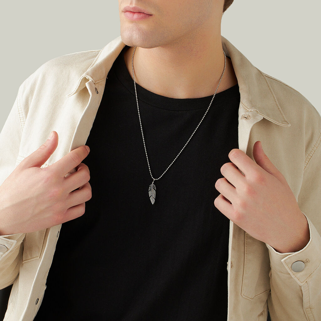 Collana Man Code Acciaio - Collane Uomo | Stroili