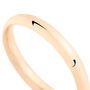 Fede Comoda Leggera 3.5 mm Oro Rosa