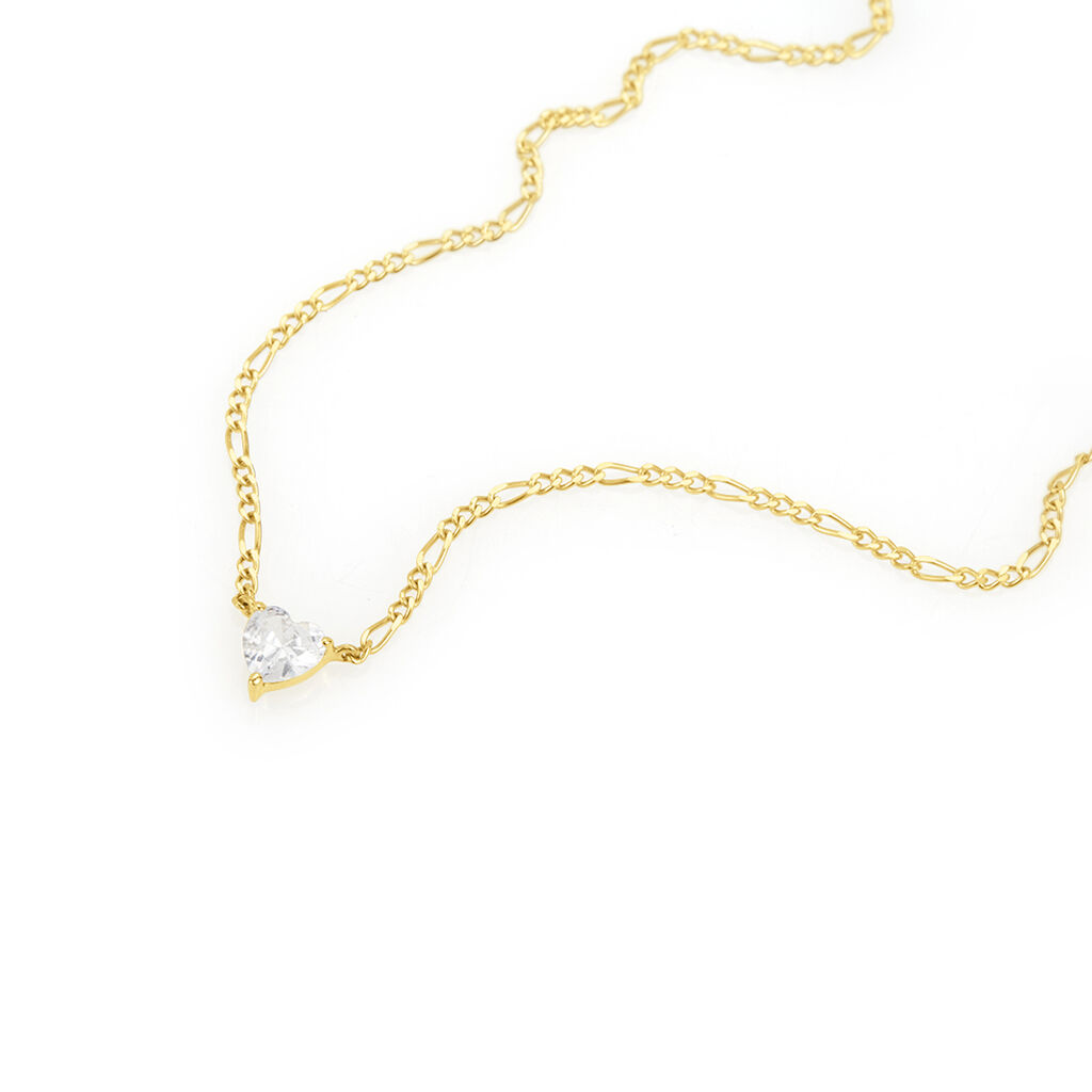 Collana Punto Luce Claire Oro Giallo Cubic Zirconia - Collane Punto Luce Donna | Stroili