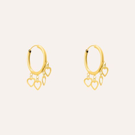 Orecchini A Cerchio Toujours Oro Giallo - Orecchini a Cerchio Donna | Stroili