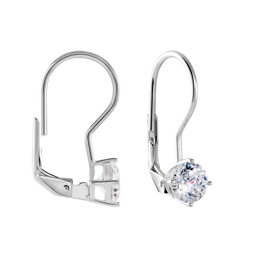 Orecchini Pendenti Punto Luce Silver Elegance Argento Rodiato Cubic Zirconia - Orecchini Pendenti Donna | Stroili