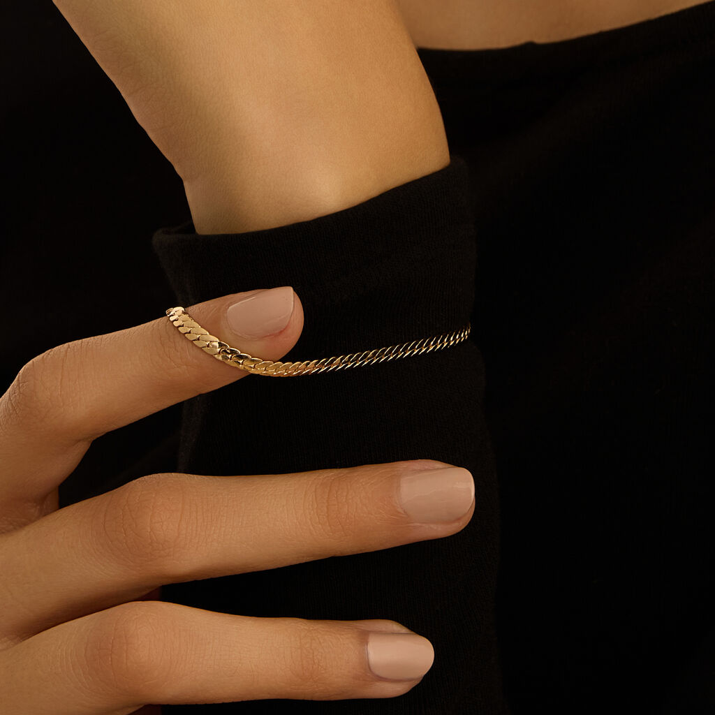 Bracciale Catena Golden Dream Placcato Oro Giallo - Bracciali Amicizia Donna | Stroili