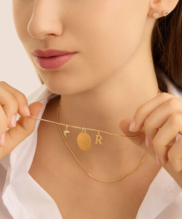 Pendente Po&egrave;me Oro Giallo