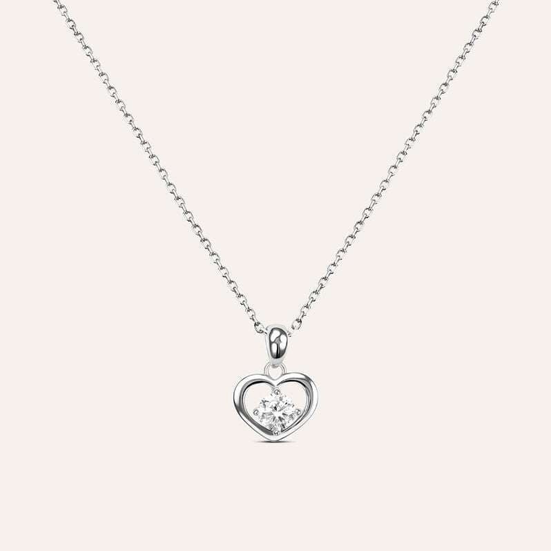 Collana Silver Elegance Argento Rodiato Cubic Zirconia - Collane Donna | Stroili
