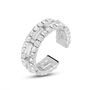 Anello Fantasia Romantic Shine Metallo Cristallo