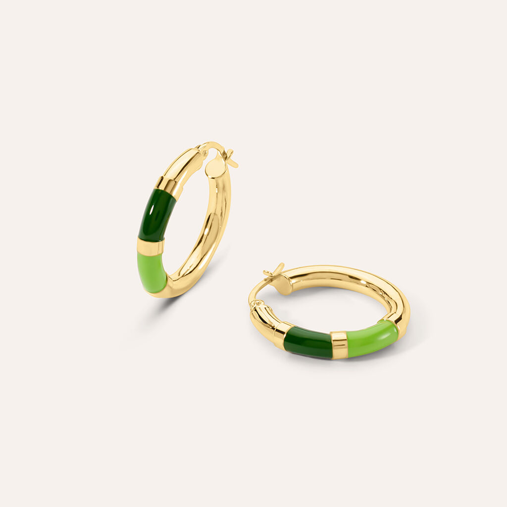 Orecchini A Cerchio Toujours Oro Giallo