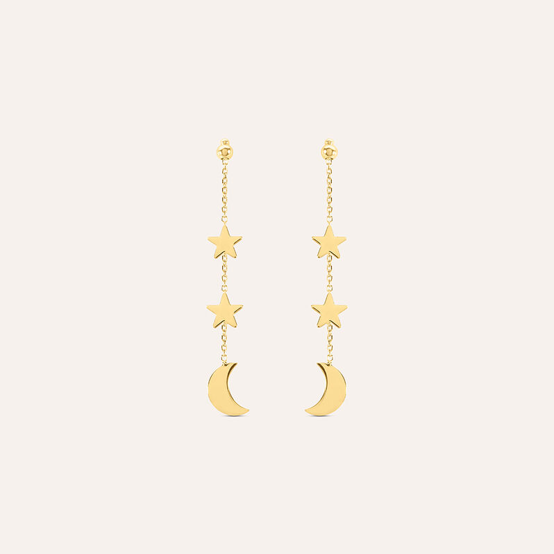 Orecchini Pendenti Beverly Oro Giallo - Orecchini Pendenti Donna | Stroili