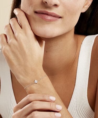 Bracciale Silver Elegance Argento Rodiato Cubic Zirconia