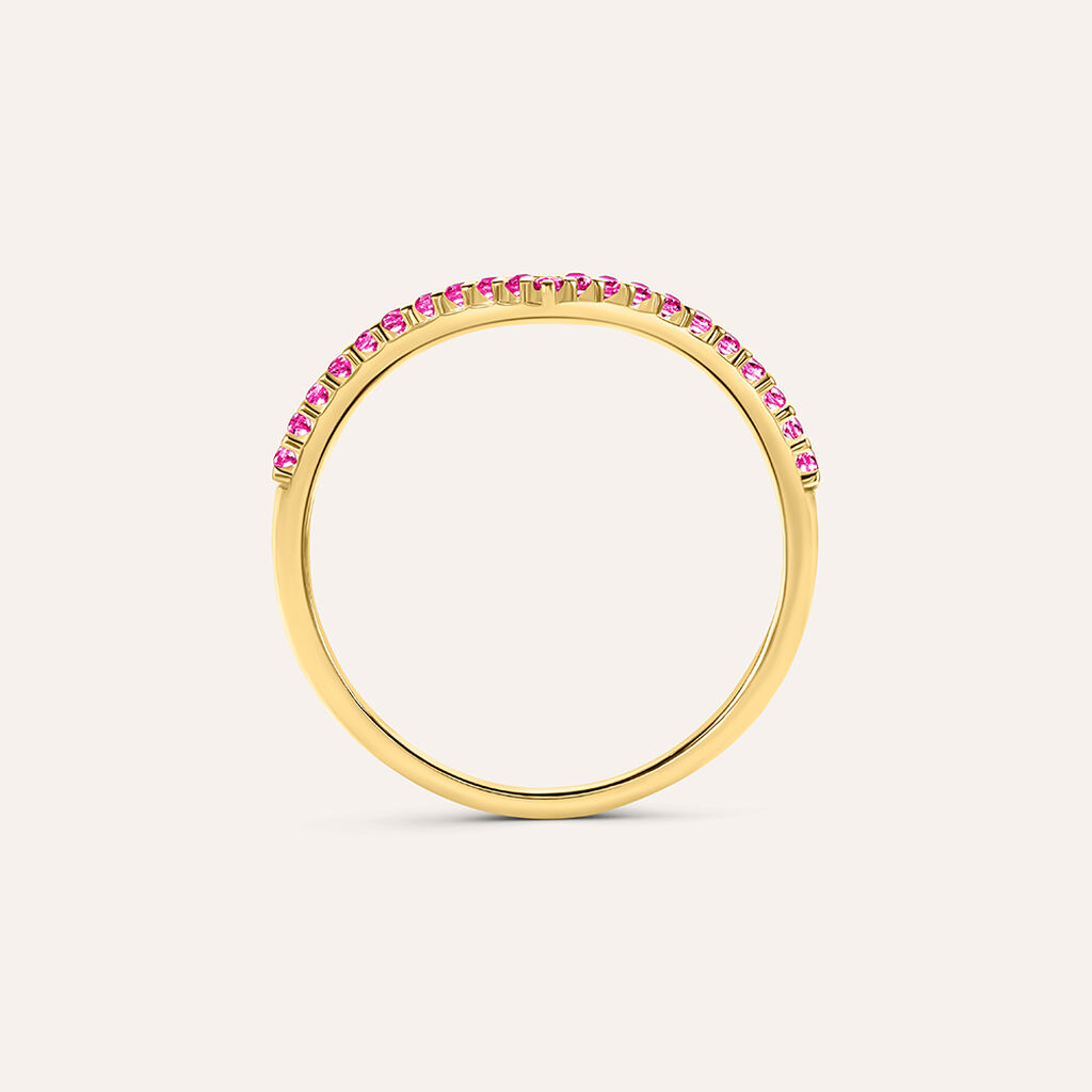 Anello Fantasia Claire Oro Giallo Cubic Zirconia - Anelli con Pietre Donna | Stroili