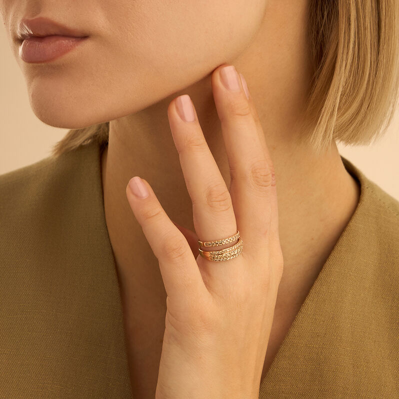 Anello Fascia Sophia Oro Rosa Diamante - Anelli con Pietre Donna | Stroili