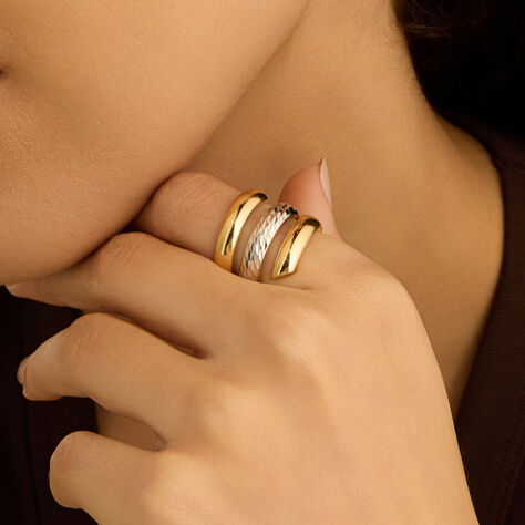 Anello Golden Lover Bicolore - Anelli 18 Carati Donna | Stroili