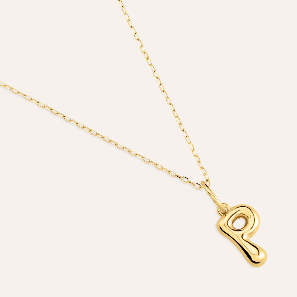 Pendente Love Beats Argento Dorato