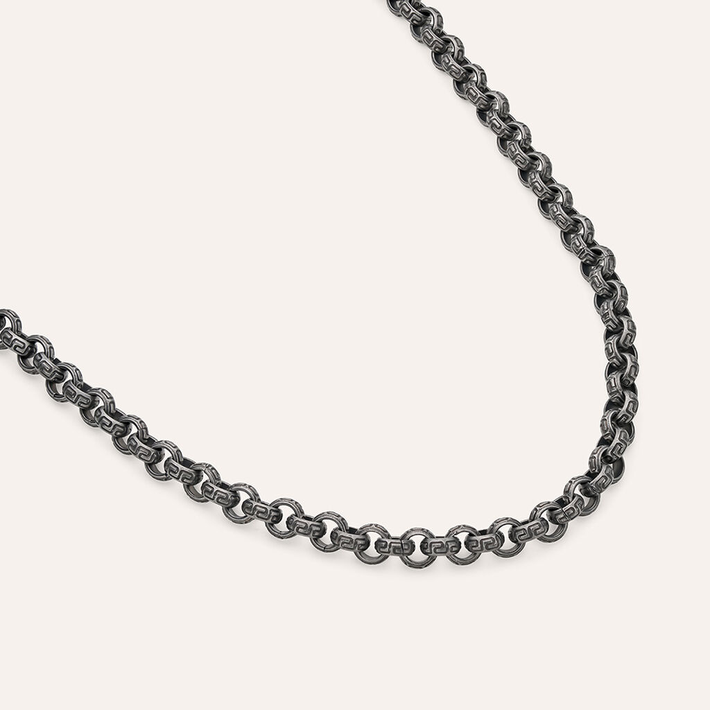 Catena Man Code Acciaio Bicolore