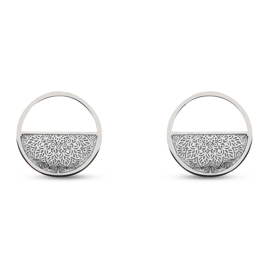 Orecchini Lobo Lady Shine Acciaio - Orecchini a Lobo Donna | Stroili