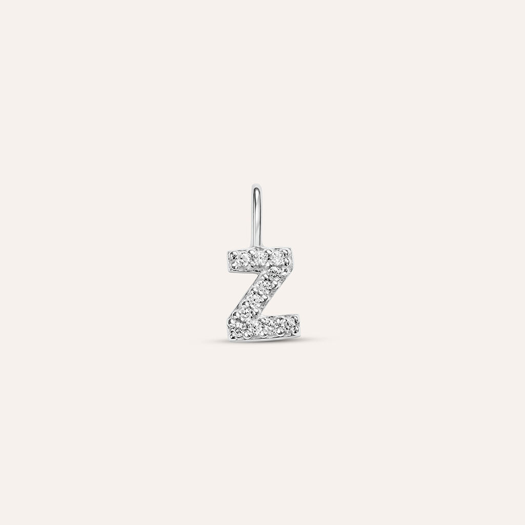 Pendente Love Beats Argento Rodiato Cubic Zirconia