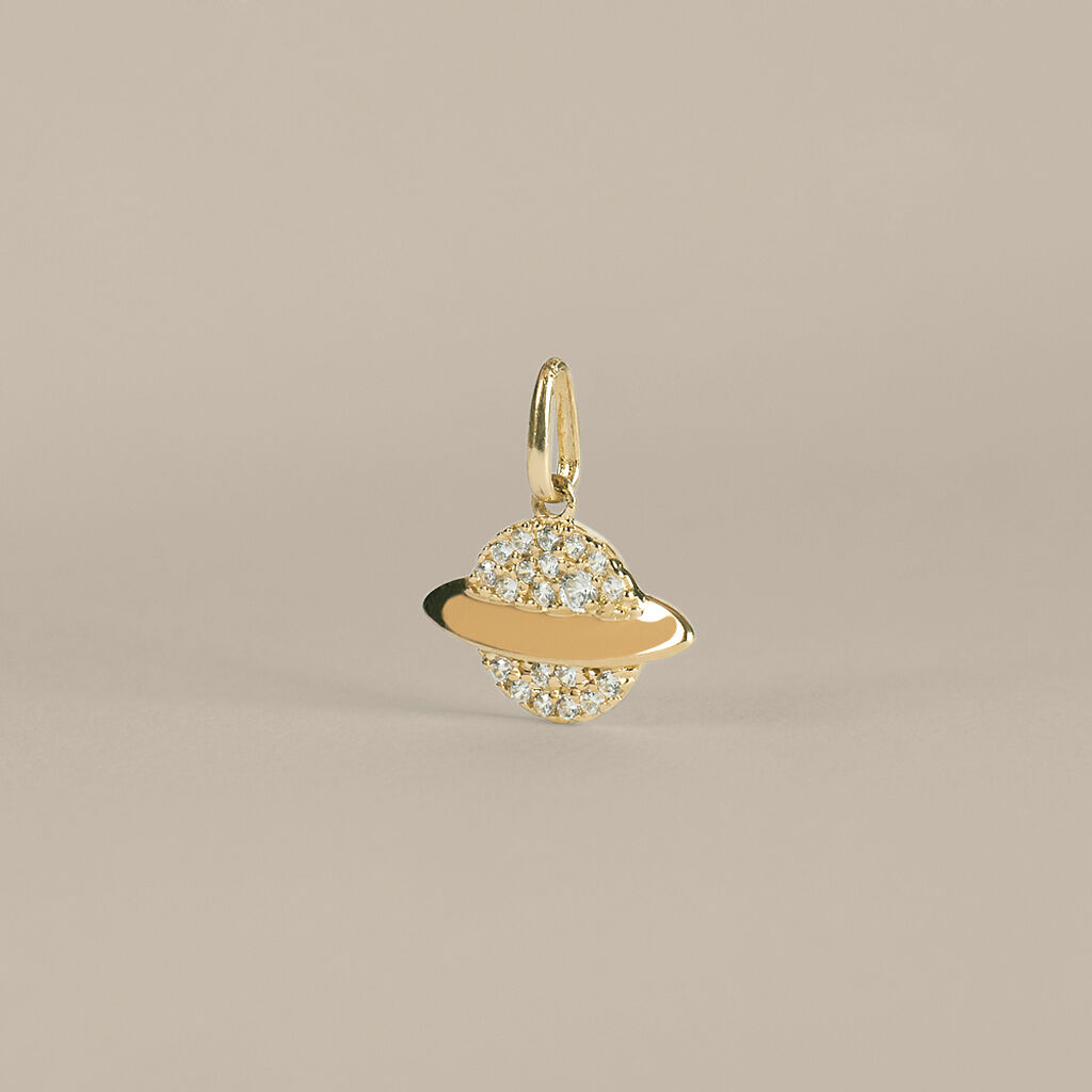 Pendente Poème Oro Giallo Cubic Zirconia - Ciondoli Donna | Stroili