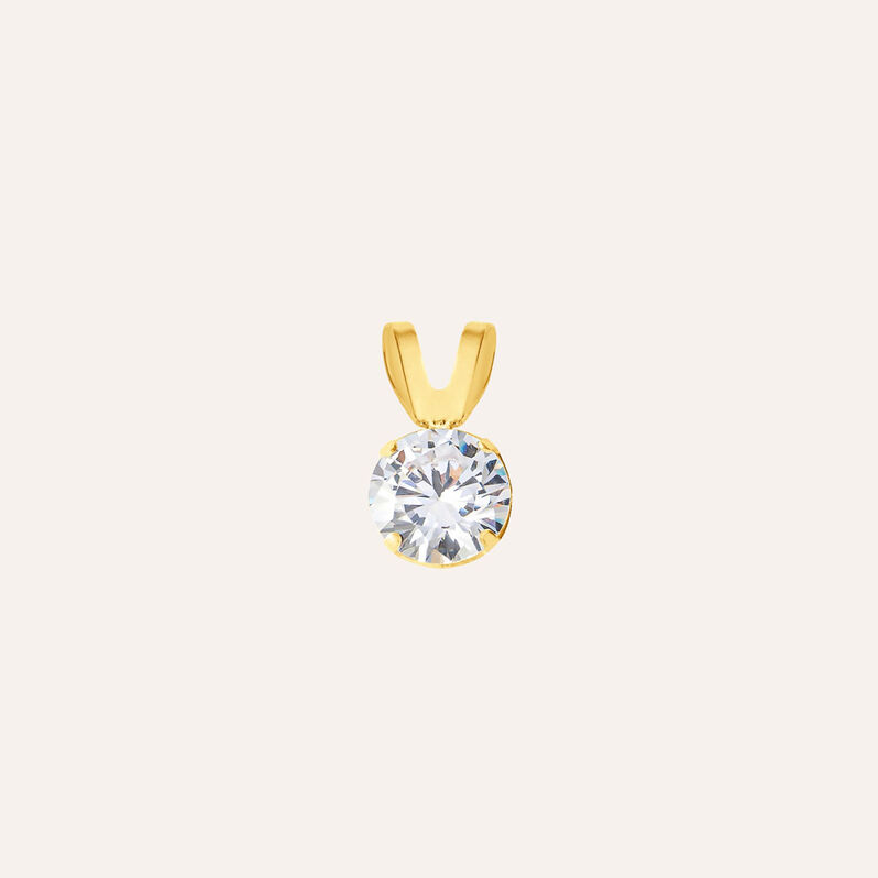 Pendente Punto Luce Po&egrave;me Oro Giallo Cubic Zirconia - Ciondoli Donna | Stroili