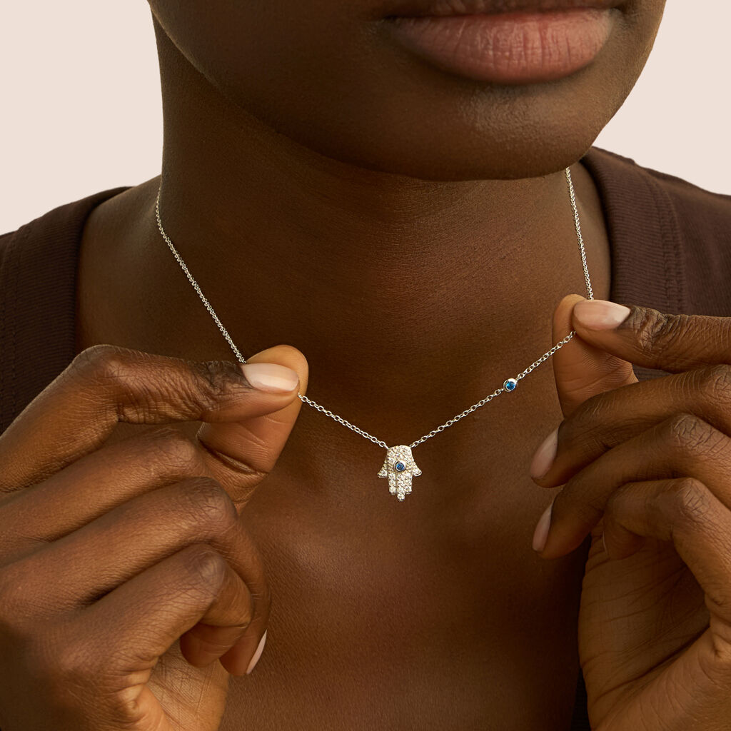 Collana Silver Moments Argento Rodiato Cubic Zirconia