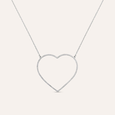 Collana Silver Shine Argento Rodiato Cubic Zirconia - Collane Donna | Stroili