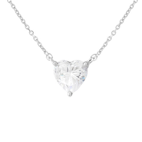 Collana Punto Luce Claire Oro Bianco Cubic Zirconia - Collane Punto Luce Donna | Stroili