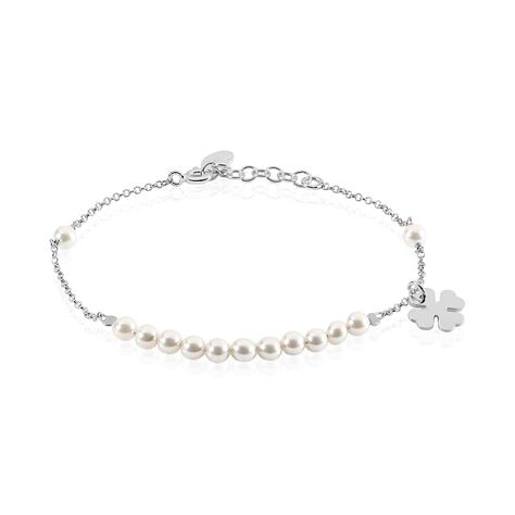 Bracciale Silver Pearls Argento Rodiato Perla sintentica - Bracciali Donna | Stroili