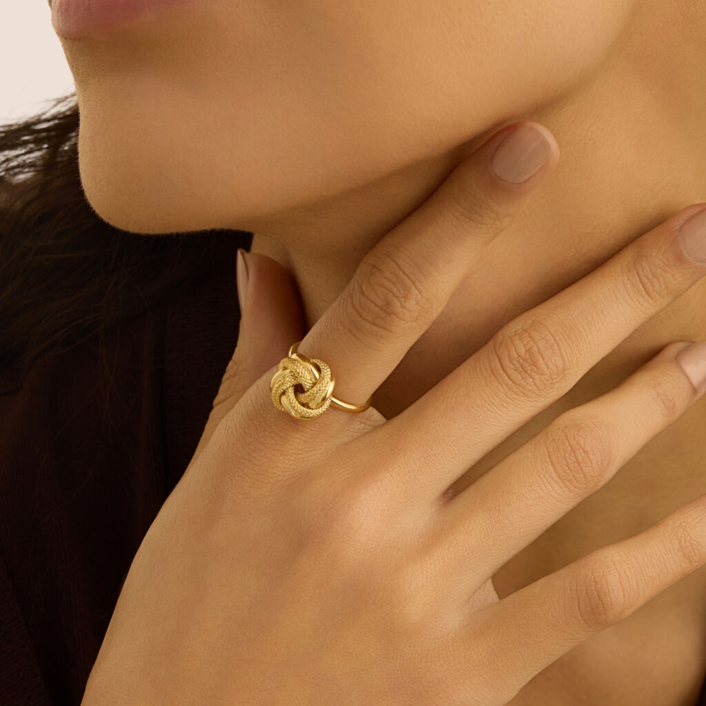 Anello Fantasia Gold Essence Oro Giallo